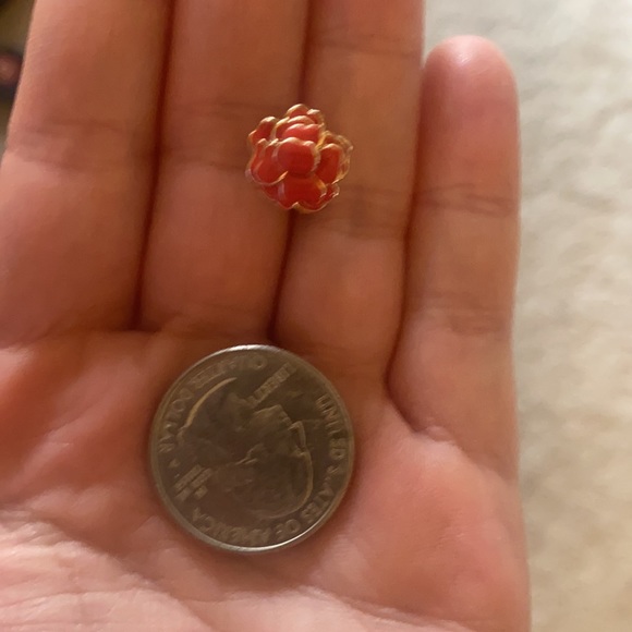 Anthropologie Florence Post Earrings Red - Picture 6 of 6